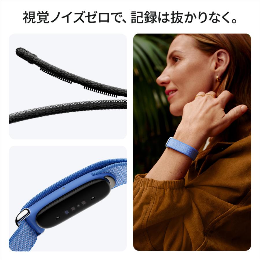 Google Fitbit Air オブシディアン/ブラック スクリーンレス トラッカー 心拍計測 睡眠計測 日本正規品 | Google Fitbit | 05