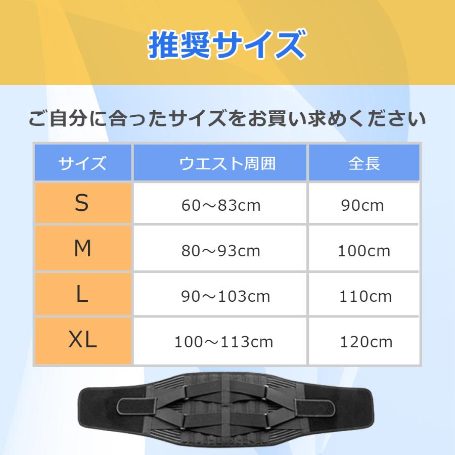 腰サポーター 腰用 サポートベルト コルセット 腰痛 固定 サポーター