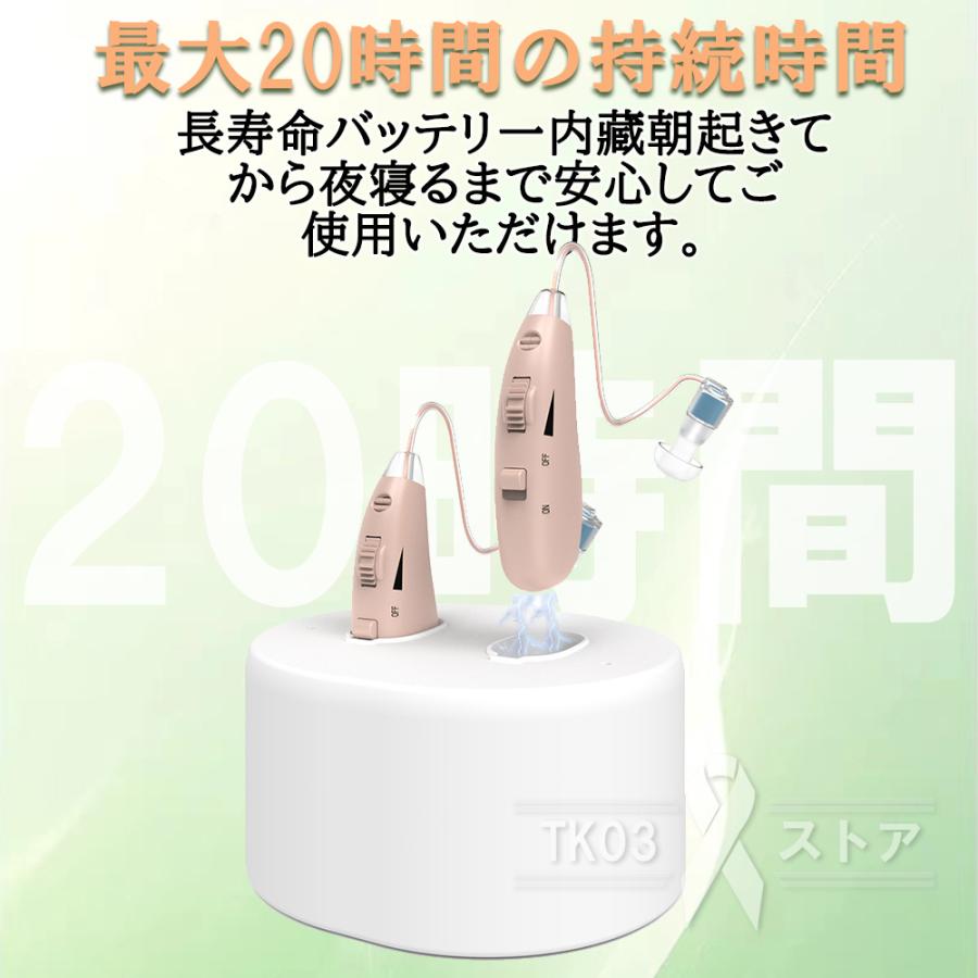 集音器 耳掛け式 2個セット USB充電式 小型 左右両用 集音機 集音器 耳掛け式 2個セット USB充電式 小型 左右両用 集音機