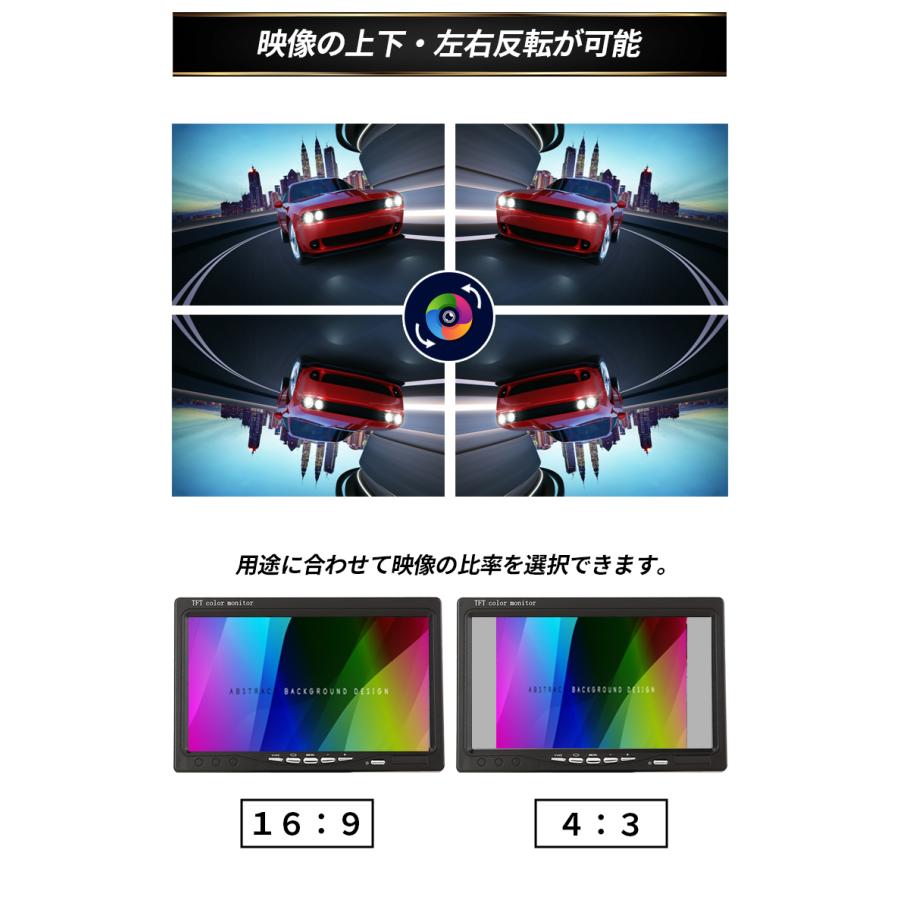 オンダッシュモニター 7インチ ヘッドレスト用枠付き24V オンダッシュモニター 7インチ ヘッドレスト用枠付き24V