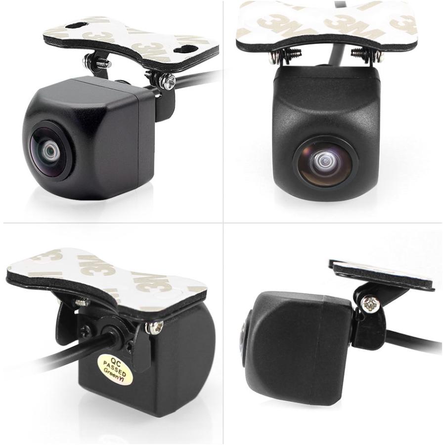 AHD 高画質 ルームミラーモニター カメラセット 7インチ 暗視 広角170度 バックミラー リア フロント 2系統映像入力 バックカメラ 連動 薄型 軽量 日本語説明書 |  | 11