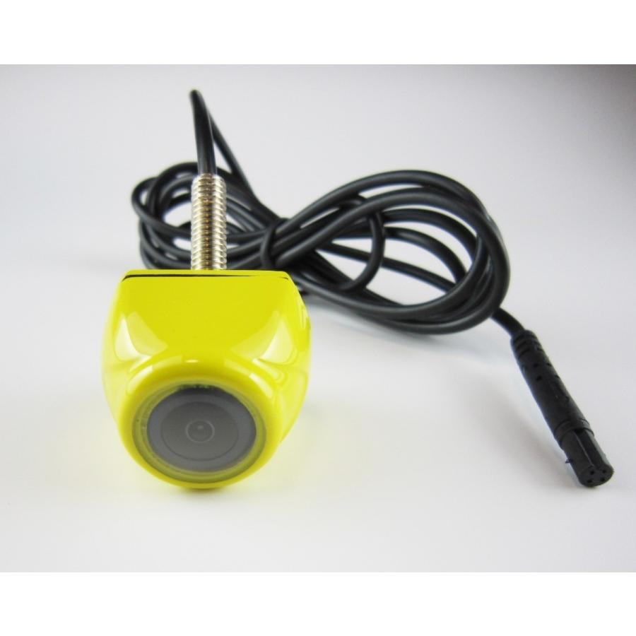 バックカメラ 軽自動車 ナンバープレート用 超小型 防水ｉｐ67 Ccd フロントカメラ リヤカメラ 正像 鏡像切替機能 ｄｃ12v イエロー Ds 807 Tkサービス 通販 Yahoo ショッピング