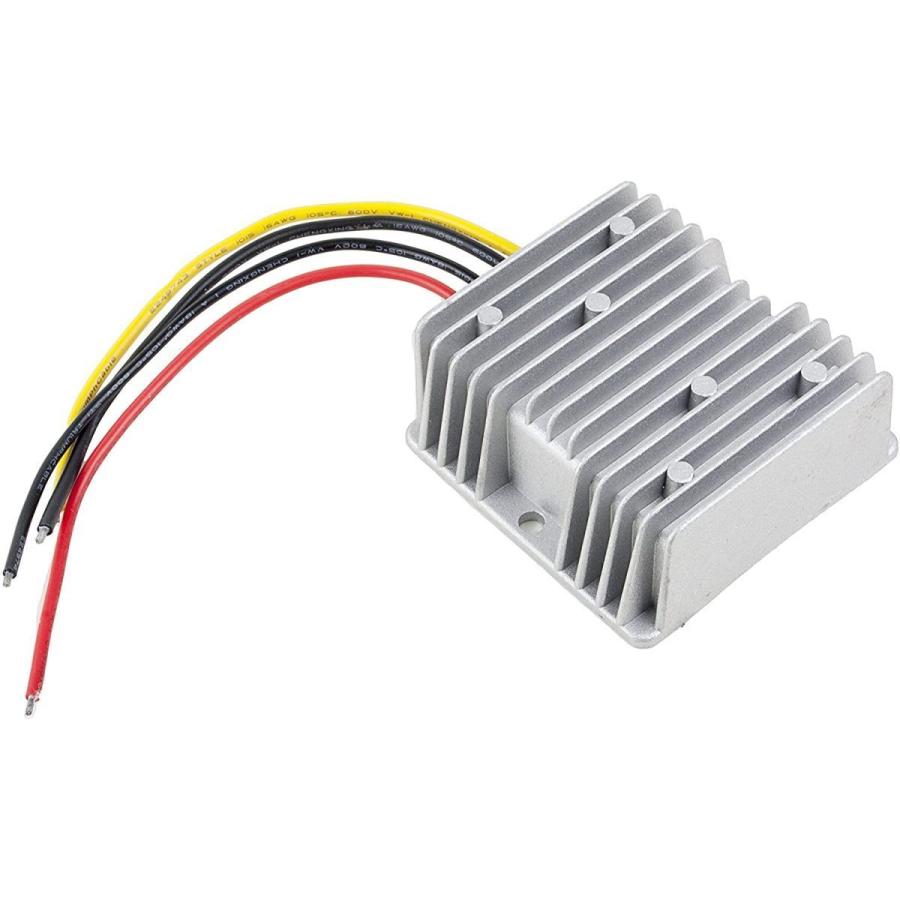 デコデコ 直流コンバータ 48V(DC30-60V)入力 DC12V 10A出力 120W 降圧