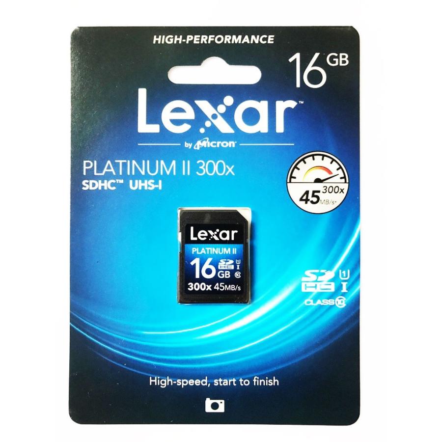 LAXAR メモリー16GB　一枚 Amazon.com: Lexar High-Performance MicroSDHC 300x 16GB UHS-I/U1 w