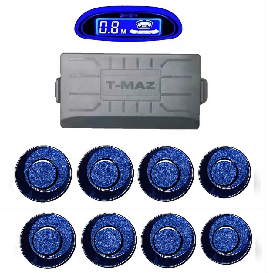 24V12V対応 パーキングセンサー コーナーセンサー ソナー センサー 8個