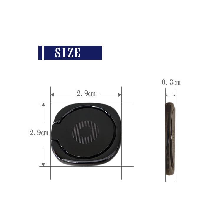 スマホリング スマホスタンド 薄型 スマホ リング スマホホルダー 携帯リング リングホルダー 落下防止 マグネット スタンド iPhone android |  | 06