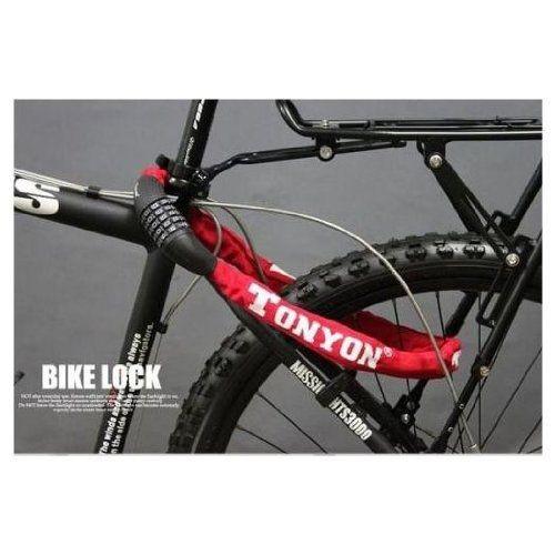 tonyon 自転車ダイヤル式チェーンロック