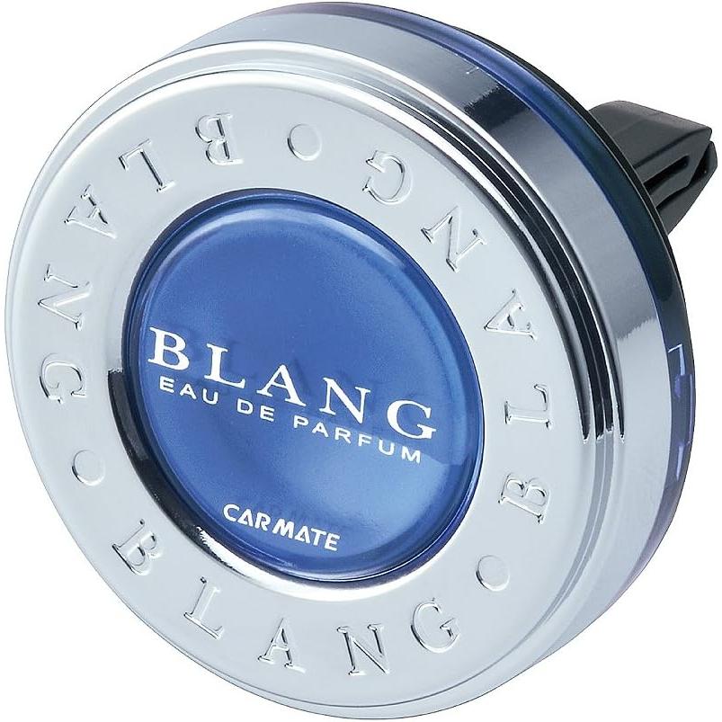 カーメイト 車用 消臭芳香剤 ブラング リング エアコン取り付け型 ホワイトムスク(フローラルムスク系の香り) ブルー 4ml H451 | 
