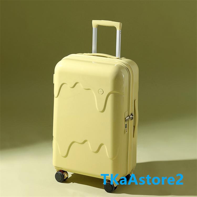 アイスクリーム スーツケース USBポート付き カップホルダー搭載 機内持込み可 子供 キャリーケース ジッパー おしゃれ かわいい 軽量 大容量｜tkastore2｜04
