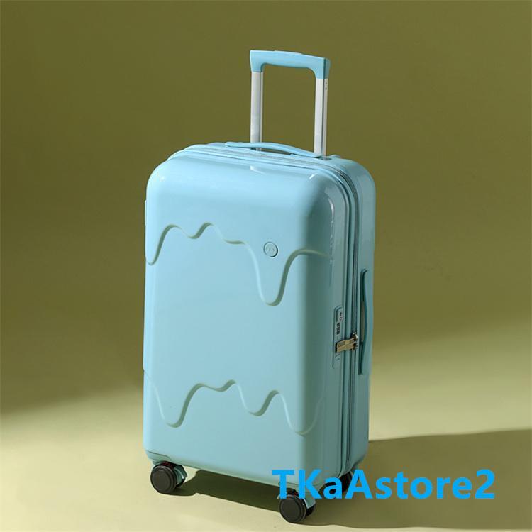 アイスクリーム スーツケース USBポート付き カップホルダー搭載 機内持込み可 子供 キャリーケース ジッパー おしゃれ かわいい 軽量 大容量｜tkastore2｜05