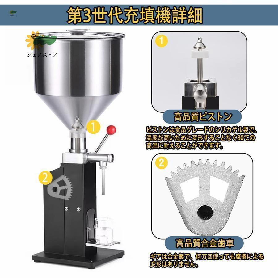 第世代手動充填機 液体充填機 押し式充填機 ステンレスペースト 第世代手動充填機 液体充填機 押し式充填機 ステンレスペースト