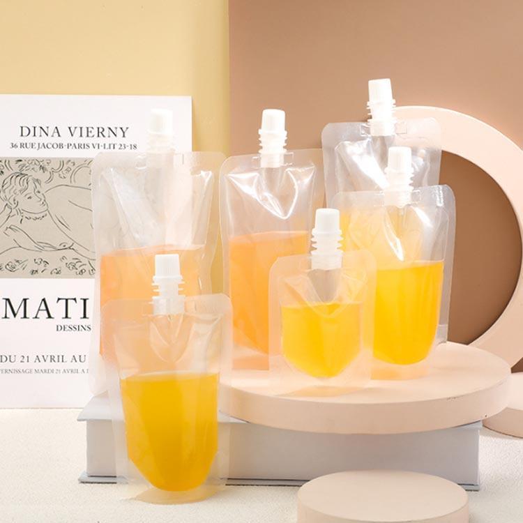パウチ ふた付 100枚入り スパウトパウチ 透明 30ml 50ml 100ml パウチ ふた付 100枚入り スパウトパウチ 透明 30ml 50ml 100ml