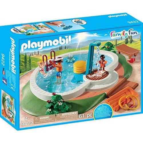 良質  プレイモービル9422 並行輸入品 スイミングプール - その他水遊び玩具
