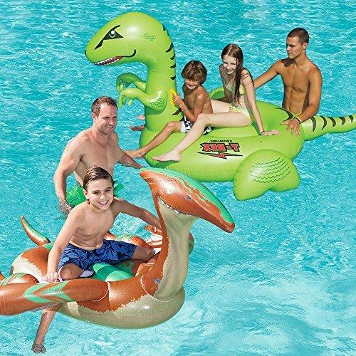 Robelle Dinosaur Swimming Pool Floats Combo Pack 並行輸入品