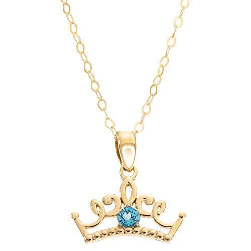 安い ディズニー プリンセス ジュエリー 14kt イエローゴールド ブルートパーズ ティアラ ペンダントネックレ B07l5vm7z5 T Kコーポレーション 通販 Yahoo ショッピング 内祝い Www Doctor Plan Com