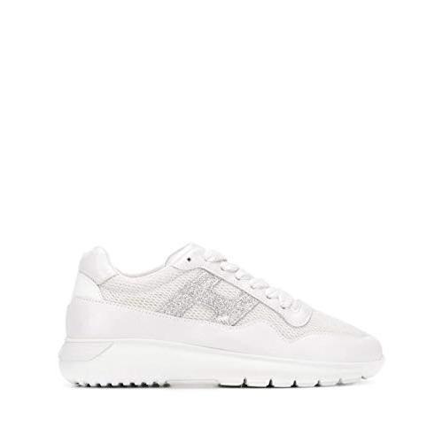 Hogan Luxury Fashion Woman HXW3710AP31N0S0351 White Leather Sneakers | Spring Summer 20 並行輸入品