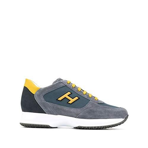Hogan Luxury Fashion Man HXM00N0Q102N6Z50C0 Grey Suede Sneakers | Spring Summer 20 並行輸入品