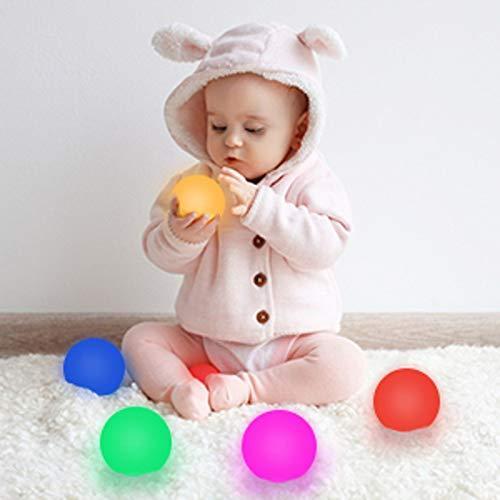 楽天市場 Loftek お風呂用おもちゃ 10個パック 3インチ 7色に変化するledグローボール 交換可能なボタンバッテリー 新着商品 Kuljic Com