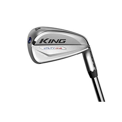 Cobra Golf 2020 King Utility One Length 4 Iron (メンズ 左手 スチール スティッフフレックス 22.5度) サテンクローム