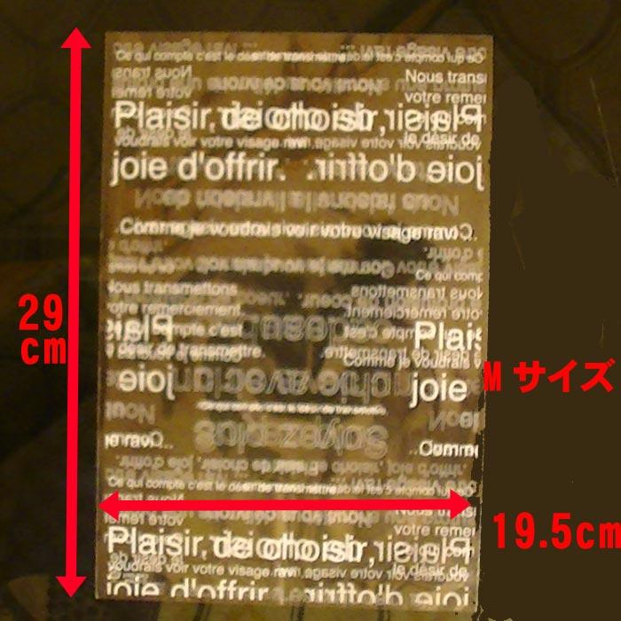 透明ビニールバッグ (OPPバッグ）　プレゼントバッグ・英字４サイズ 0118-219 |  | 03