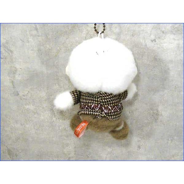 チョコチェック スヌーピー SNOOPY ぬいぐるみ マスコットホルダー・チャーリーブラウン 0223-05　プレゼント ギフト | SNOOPY | 03