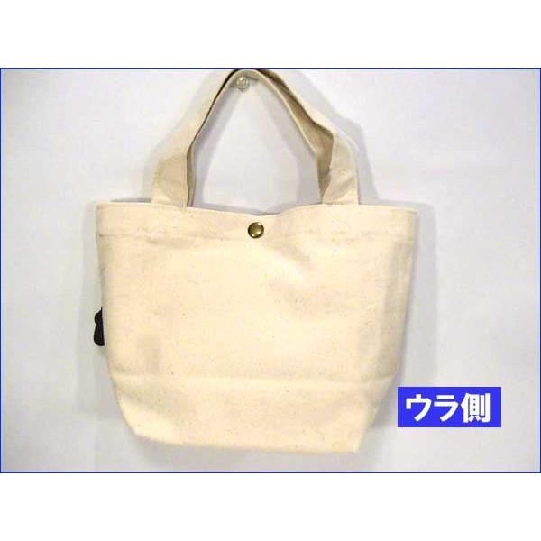 スヌーピー  トートバッグ ミニ　１４３０円⇒SALE　ランチバッグ サブバッグ 手提げ・フェイス　ホワイト 0119-41 | SNOOPY | 03