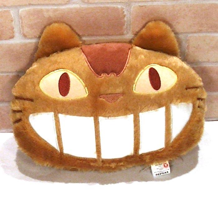 となりのトトロ　おばけネコバス ぬいぐるみ ダイカットクッション 低反発 0120-55 | スタジオジブリ