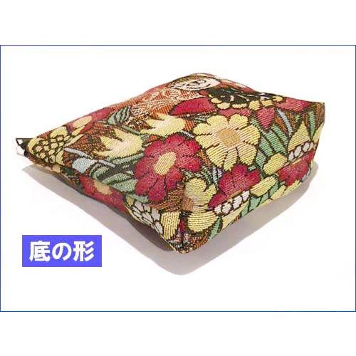 リトルミイ 化粧ポーチ 花と一緒に  ムーミン MOOMIN　リトルミィ　コスメケース　ダークオレンジ 花と一緒 0121-47 | MOOMIN | 04