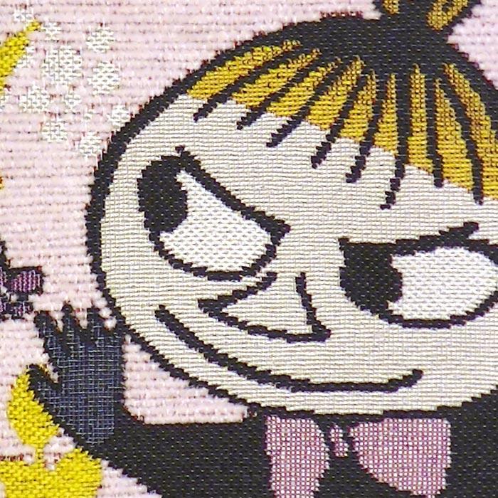 ムーミン トートバッグ リトルミイ パープルシャワー MOOMIN リトルミィ ゴブラン織り ミニバッグ ピンク 0121-48 | MOOMIN | 01