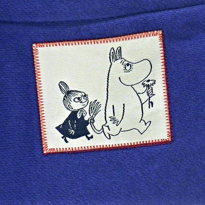 MOOMIN ムーミン　トートバッグ うしろ姿のリトルミイ　「ネイビーガーデン」　 ミニバッグ・紺色 0121-87 | MOOMIN | 03