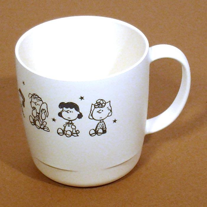 スヌーピー プラカップ SNOOPY グッドフレンズ・ホワイト 0219-26　プレゼント ギフト | SNOOPY