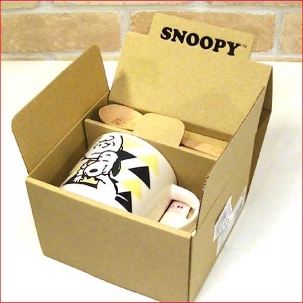 スヌーピー マグカップ スプーン付き　SNOOPY 0219-29　プレゼント ギフト | SNOOPY | 01