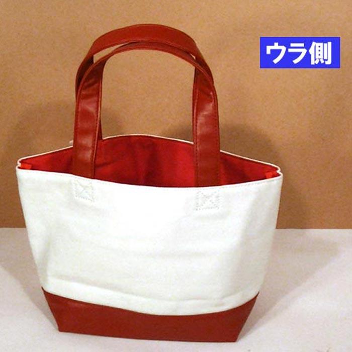 スヌーピー＆チャーリーブラウン クロスステッチ刺繍入り  帆布＆合成皮革 トートバッグ・ゴルフプレーヤー 0219-34　プレゼント ギフト | SNOOPY | 02