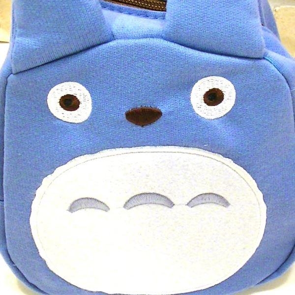 となりのトトロ スウェット素材 顔型 シッポ付き ダイカットバッグ・中トトロ 0220-02　プレゼント ギフト | スタジオジブリ | 01