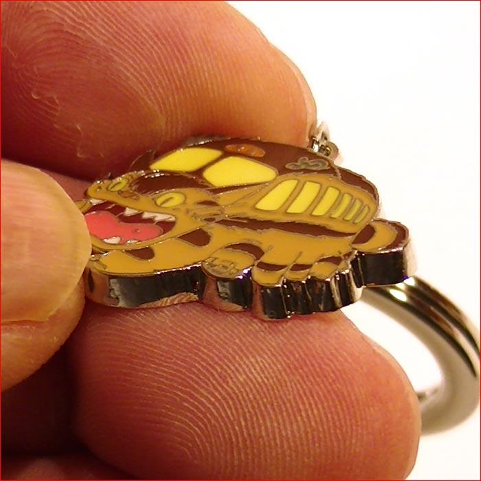 となりのトトロ 3連キーホルダー 金属製 キーリング かわいい （ネコバス メイちゃん トウモロコシ) 0220-07　プレゼント ギフト | スタジオジブリ | 05