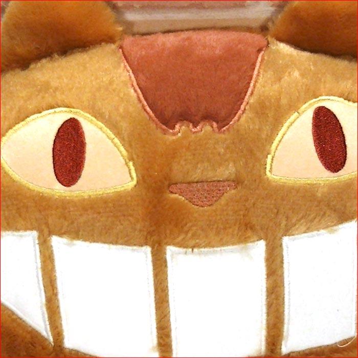 となりのトトロ　おばけネコバス ぬいぐるみ ダイカットクッション 低反発 0220-55　プレゼント ギフト | スタジオジブリ | 01