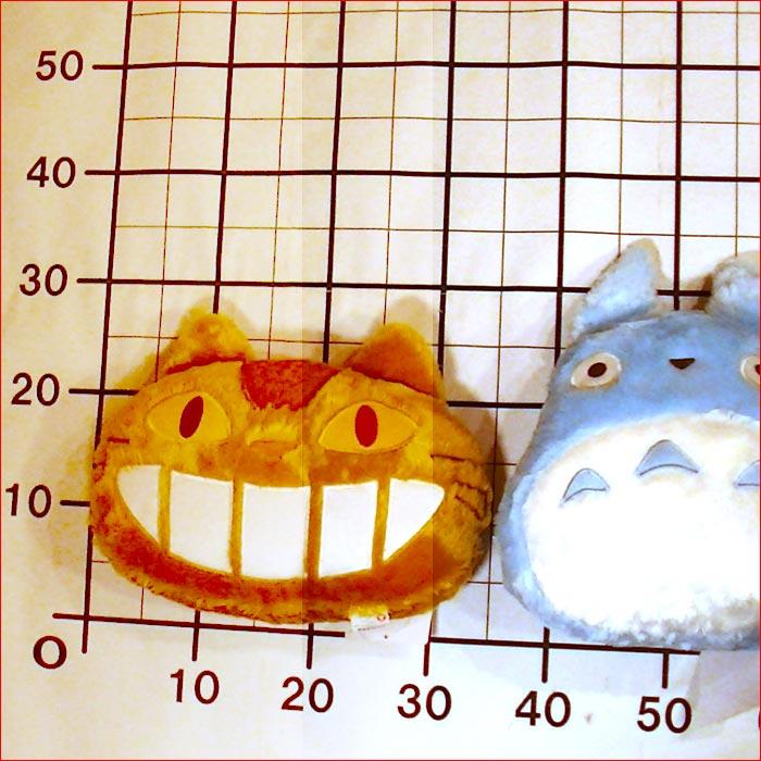 となりのトトロ　おばけネコバス ぬいぐるみ ダイカットクッション 低反発 0220-55　プレゼント ギフト | スタジオジブリ | 07