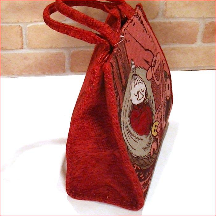 ムーミン リトルミィ 高級 トートバッグ（M) MOOMIN リトルミイ ゴブラン織り 北欧キャラクター 手提げバッグ  0221-69　プレゼント ギフト | MOOMIN | 03