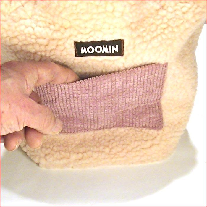 ムーミン リトルミィ トートバッグ（M) MOOMIN リトルミイ ボア＆コーヂュロイ 手提げバッグ 0221-75　プレゼント ギフト 0221-75 | MOOMIN | 04