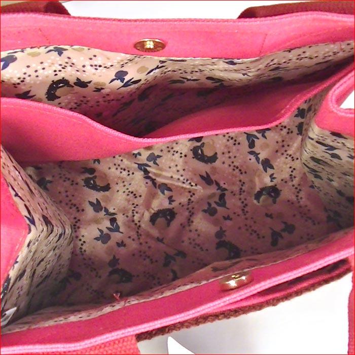 ムーミン リトルミィ トートバッグ（M) MOOMIN リトルミイ 厚生地 手提げバッグ 0221-77　プレゼント ギフト 0221-77 | MOOMIN | 09