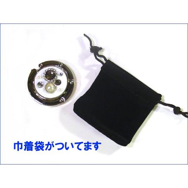 バッグハンガー＆傘立て 外食の時、テーブルに掛ける おしゃれな便利グッズ  ブラック＆ホワイト　（1980円⇒特価） 0315-62 | ブランド登録なし | 02