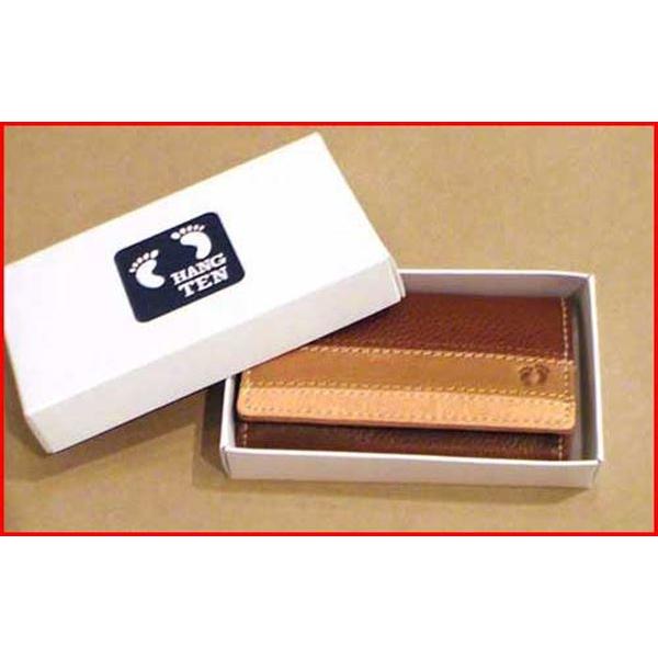 キーケース　（4350円⇒特価）　　ハンテン HANG TEN キーケース　ブラウン＆ベージュ 0326-70 | HANGTEN | 01
