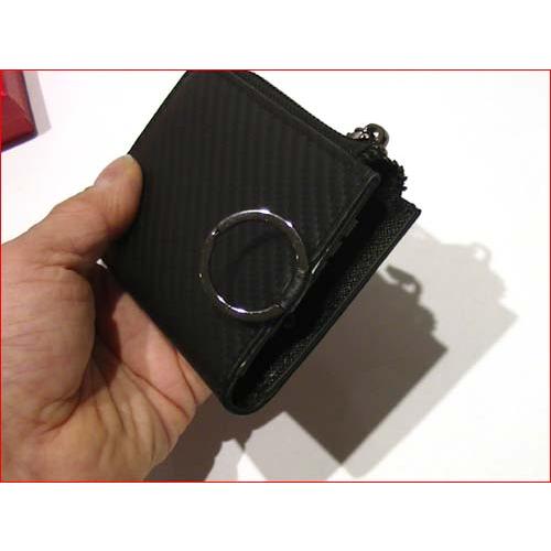 キーケース　（5060円⇒特価）　　LUSSO 牛革 キーケース 6連　と　大きなキーホルダー が１個　ブラック 0326-76 | ブランド登録なし | 03