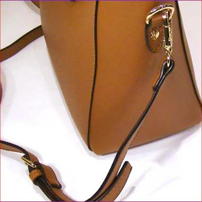 ショルダーバッグ＆手提げバッグ 兼用 合成皮革　２ＷＡＹ　バッグ・キャメル 0328-26　プレゼント ギフト | ブランド登録なし | 01