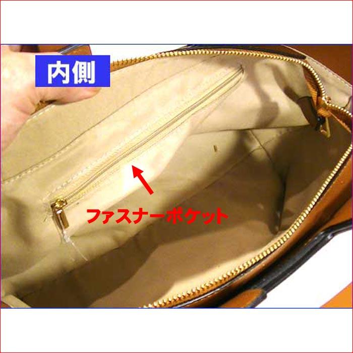 ショルダーバッグ＆手提げバッグ 兼用 合成皮革　２ＷＡＹ　バッグ・キャメル 0328-26　プレゼント ギフト | ブランド登録なし | 04