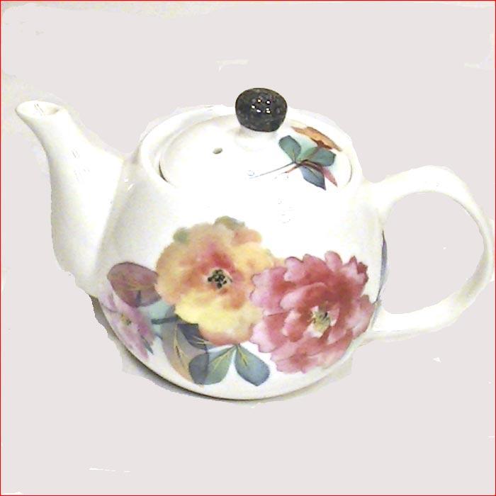 食器ギフト 美濃焼　虹彩花ペアポット茶器 湯飲み 湯呑み 2個 0511-43 |  | 01