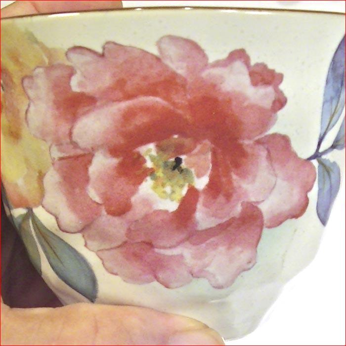 食器ギフト 美濃焼　虹彩花ペアポット茶器 湯飲み 湯呑み 2個 0511-43 |  | 05