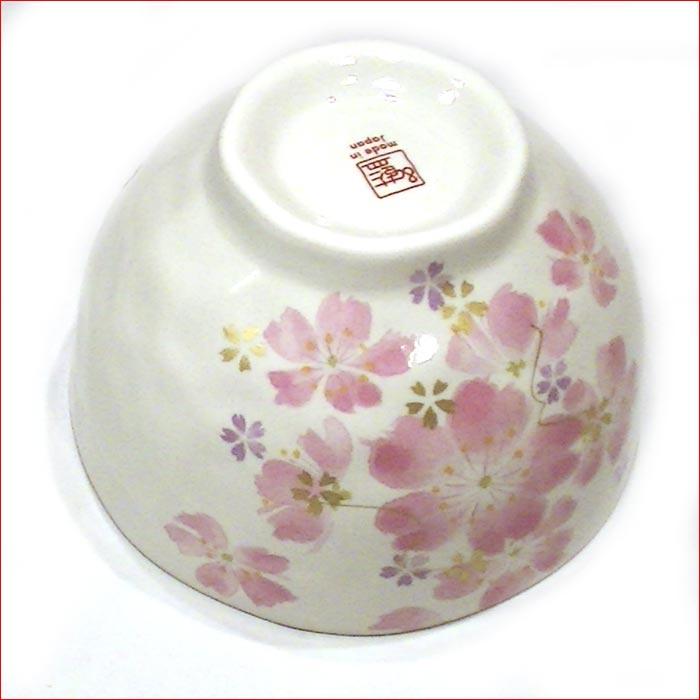 美濃焼 花柄 ちりめん木箱入 ひとり 茶碗 湯呑み 陶器 磁器 華まつり ピンク 0611-04　プレゼント ギフト | ブランド登録なし | 02