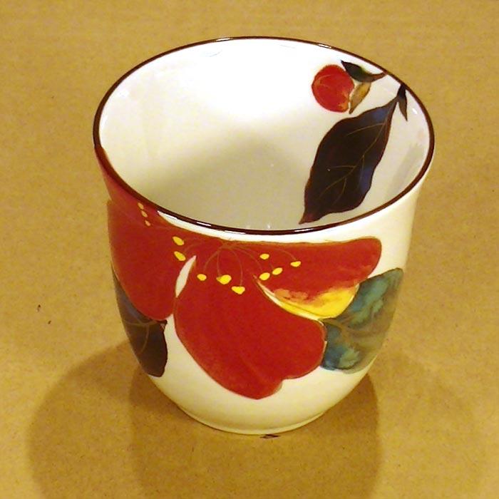 食器 プレゼント おひとり様 ギフト 「茶碗 湯のみ 七宝焼の箸」セット 　「花かいろう・さざんか」 0611-58　プレゼント ギフト | ブランド登録なし | 06