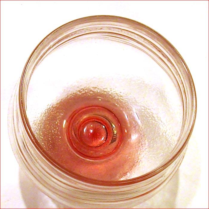 ブラジル製　デザートカップ　パステルグラス ペア ピンク＆ホワイト  アイスクリームカップ　パフェグラス フルーツト 0612-09　プレゼント ギフト | ブランド登録なし | 03